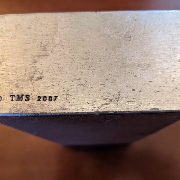 Ernest Hemingway quote silver-tone pencil/keepsake box NWT - Picture 7 of 9